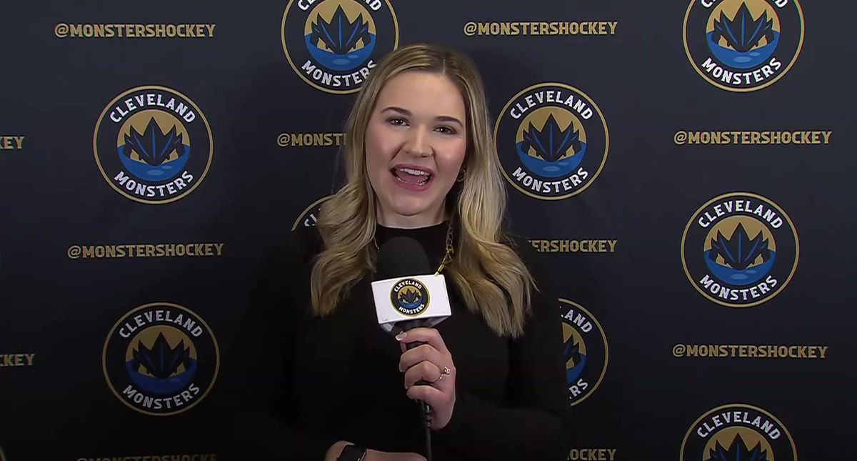 Cleveland Monsters Sideline Reporting